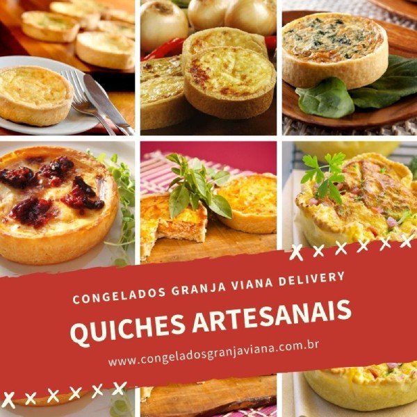 Combo de Quiches Tradicionais (4 unidades de 110g)