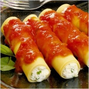 Canelone de Ricota e Castanhas