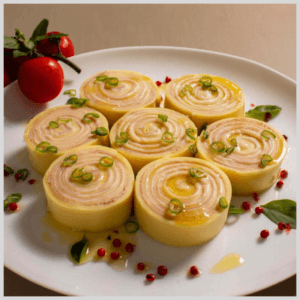 Rondele de Presunto e Queijo